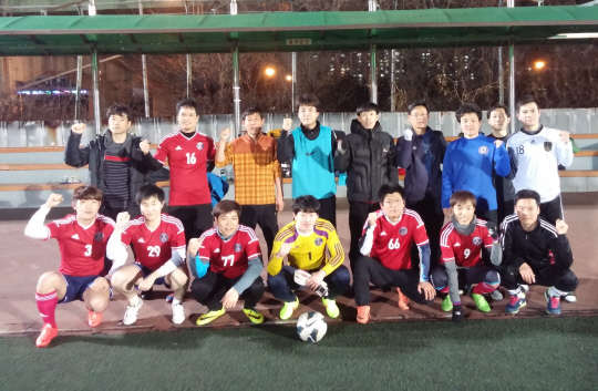 에릭슨엘지의 축구 동호회 리베로FC는 축구에 대한 남다른 의지와 열정으로 가득하다. 사진=에릭슨엘지 제공